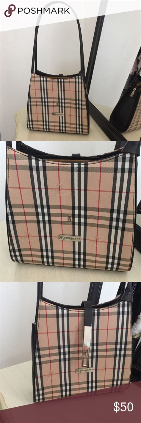 authentic vintage burberry bag|older model burberry handbags.